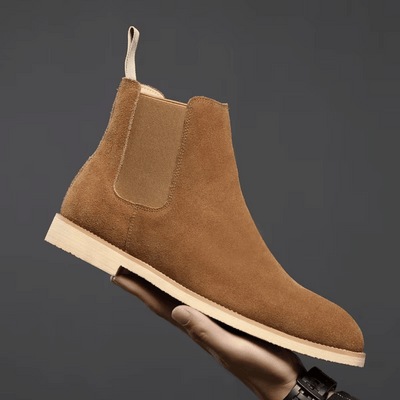 Bradley | Suede Chelsea Ankle Boots
