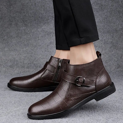 Jackson Ranger Leather Ankle Boots