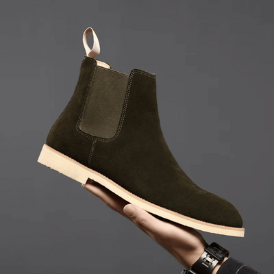 Bradley | Suede Chelsea Ankle Boots