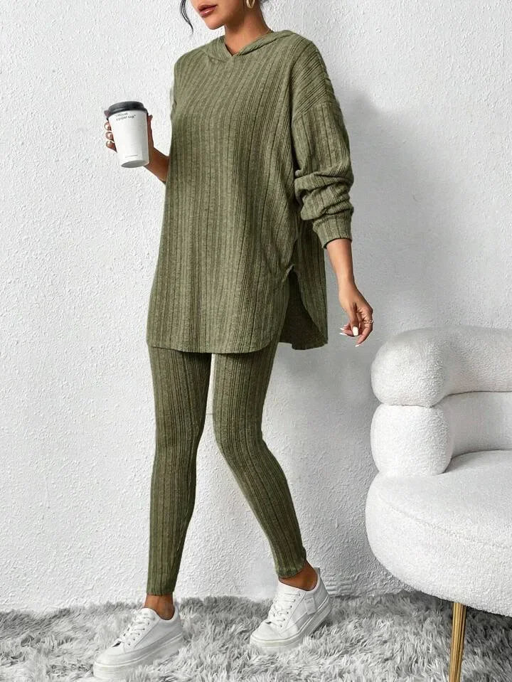 Camden Ribbed Knit Lounge Set