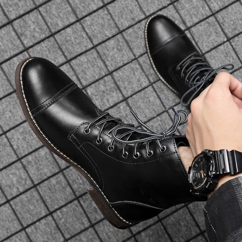 Morgan | Faux Leather Ankle Boots