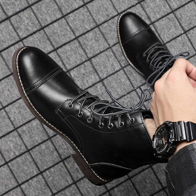 Morgan | Faux Leather Ankle Boots