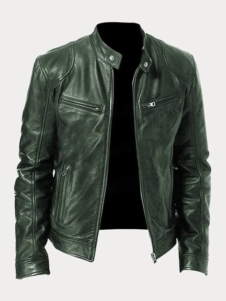 Benjamin | Casual leather jacket