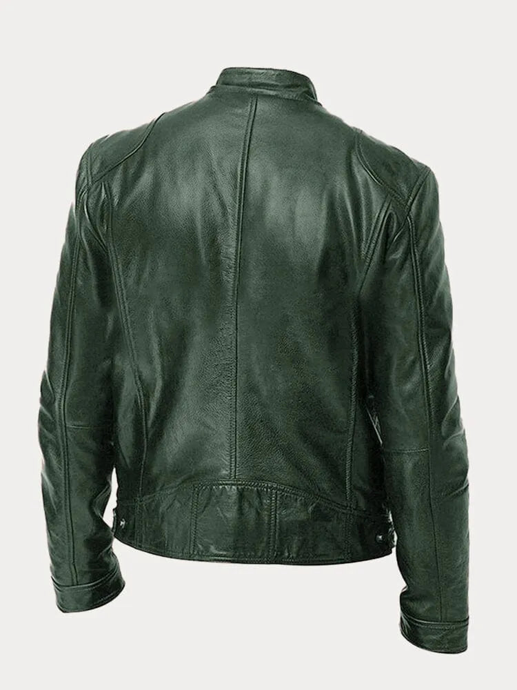Benjamin | Casual leather jacket