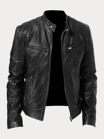 Benjamin | Casual leather jacket