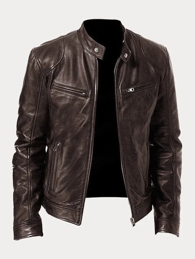 Benjamin | Casual leather jacket