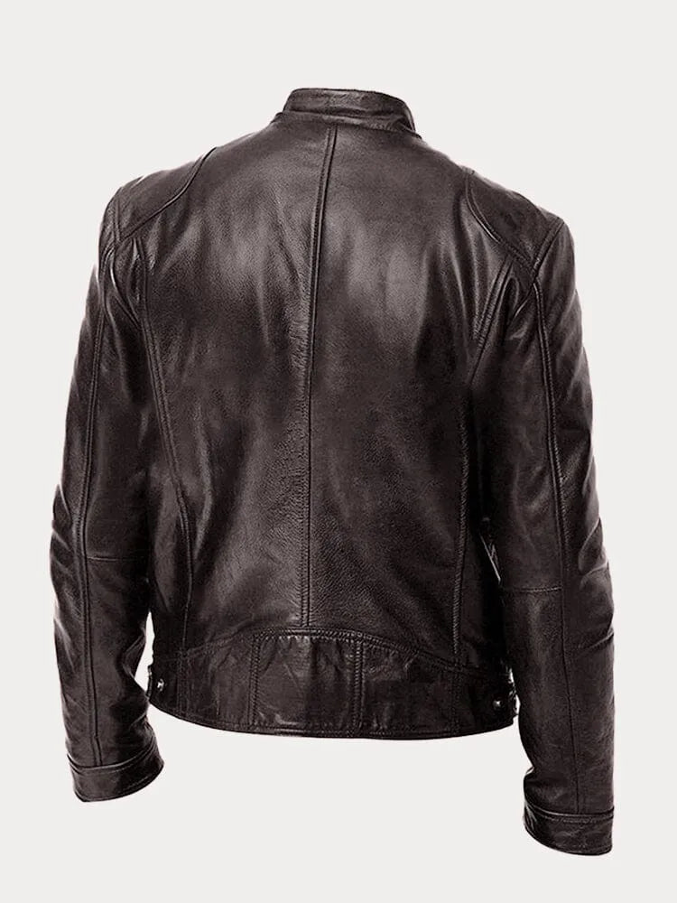 Benjamin | Casual leather jacket