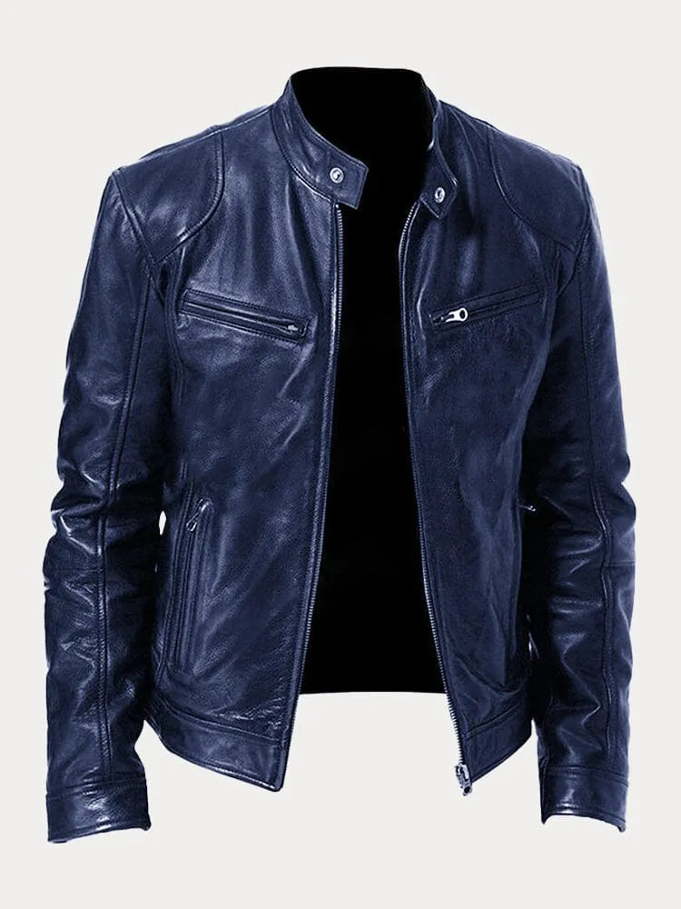 Benjamin | Casual leather jacket