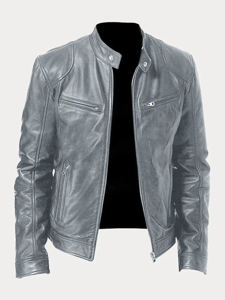 Benjamin | Casual leather jacket