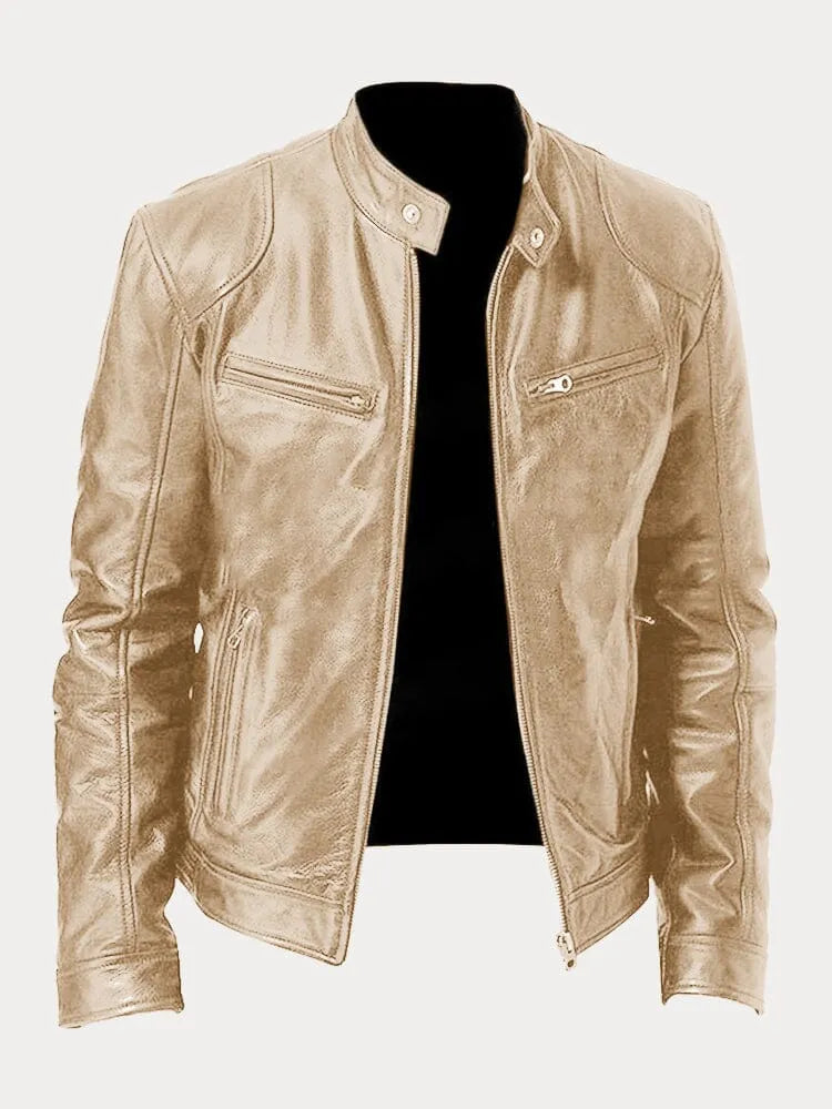 Benjamin | Casual leather jacket