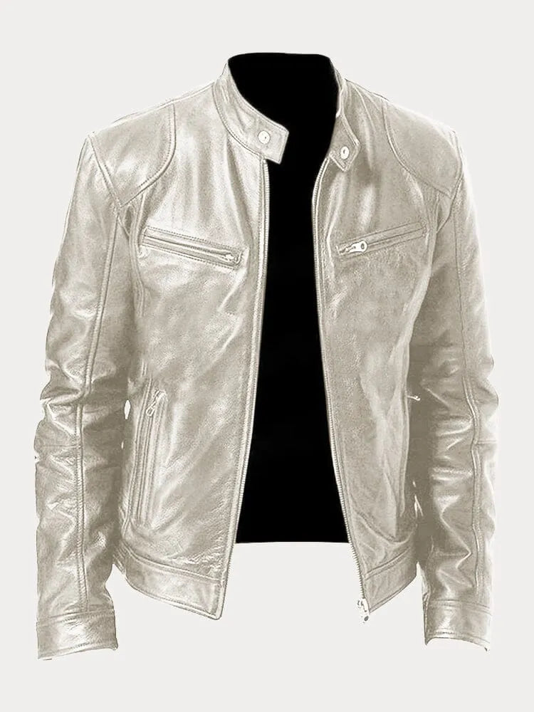 Benjamin | Casual leather jacket