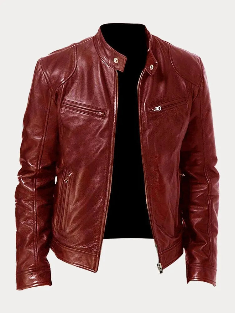 Benjamin | Casual leather jacket