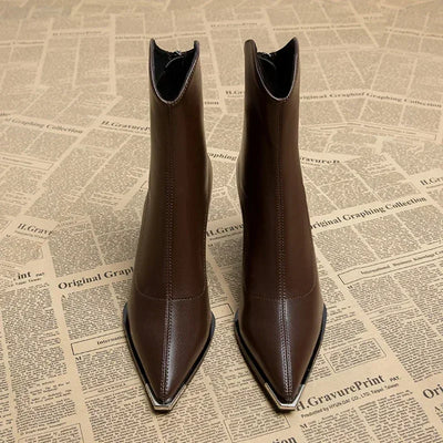 Lexi™ | Comfortable Leather Ankle Boots for Women