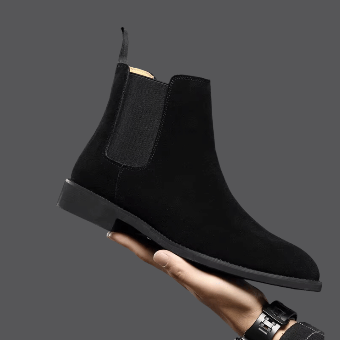 Bradley | Suede Chelsea Ankle Boots