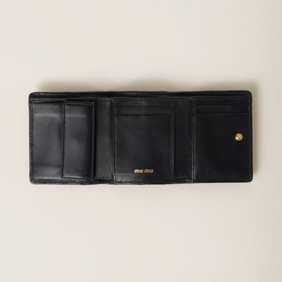 Modern Quilted Leather Wallet