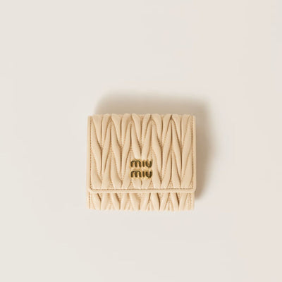 Modern Quilted Leather Wallet