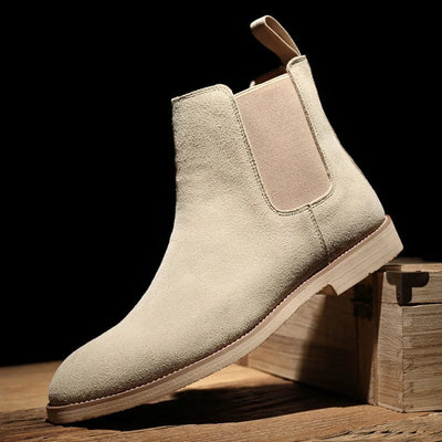 Bradley | Suede Chelsea Ankle Boots