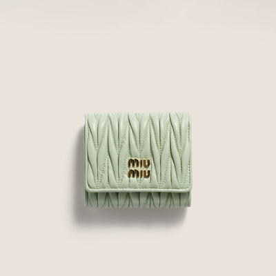 Modern Quilted Leather Wallet