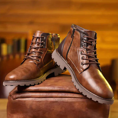Brody | Sturdy Lace-Up Boots