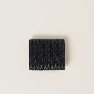 Modern Quilted Leather Wallet