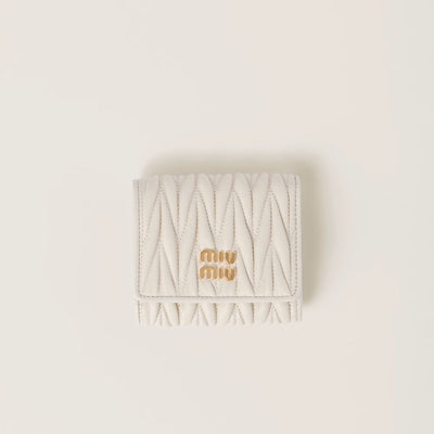 Modern Quilted Leather Wallet